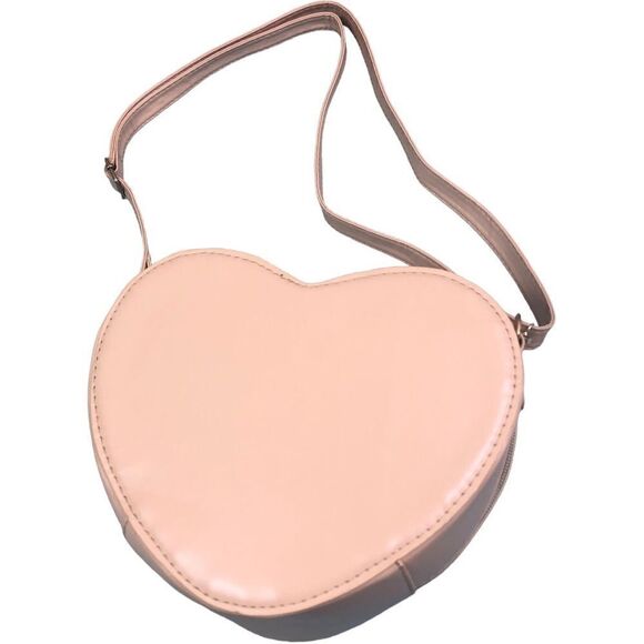 Straw Heart Cream Crossbody Shoulder Bag - Picture 7 of 15